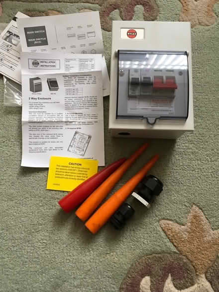 Photo of free Mains isolation switch (LE2 Aylestone Leicester) #1
