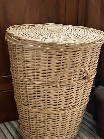 Photo of free Wicker laundry basket (Heworth YO31) #1