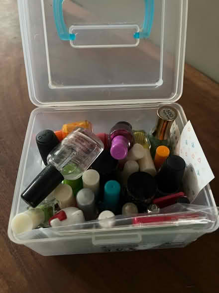 Photo of free Kids nail polish kit (SE Laurelhurst Park) #1