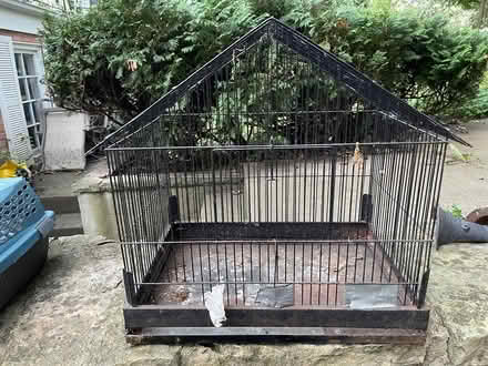 Photo of free Metal animal cage (Oak Brook) #1