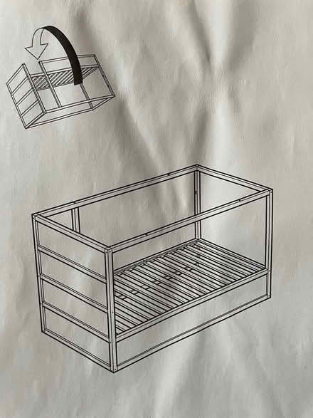 Photo of free Pine bed frame IKEA Kura (Colchester CO4) #3