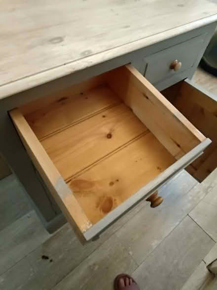 Photo of free Painted pine cupboard (Ashton-U-Lyne OL6) #3