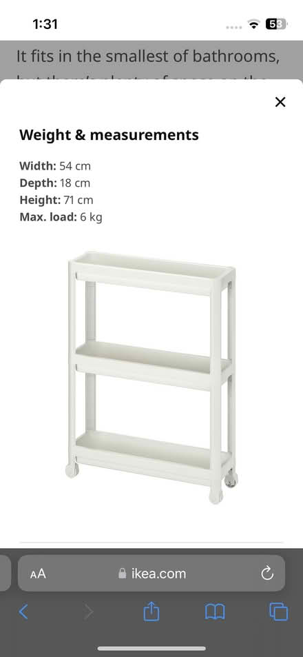 Photo of free 2 ikea vesken trolleys (Comely Bank EH4) #2