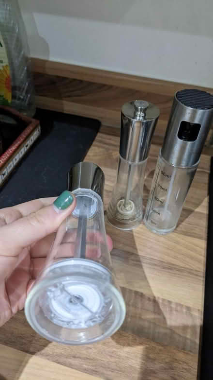 Photo of free Salt, pepper and oil containers (AL1 st Albans station) #2