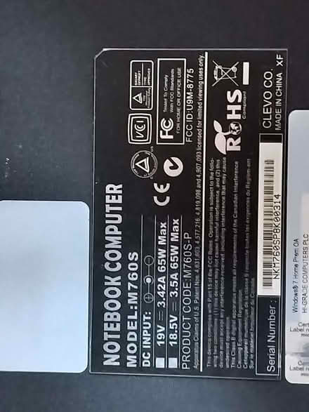 Photo of free Old notebook laptop for spares (High Shincliffe DH1) #4