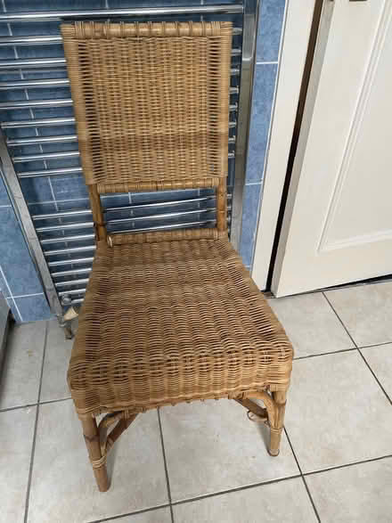 Photo of free Two wicker chairs (Blackrock, Dublin) #1