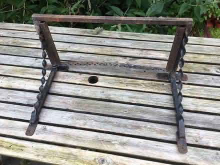 Photo of free Large Metal Wall Plant Holder (Torquay) #2