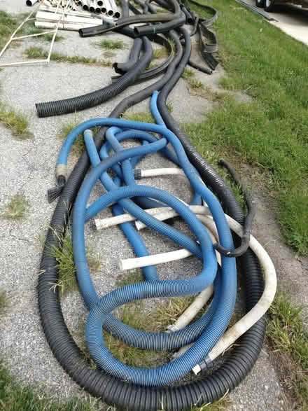 Photo of free French drain/PVC/plasticedging (50th terr & Nieman Shawnee ks)