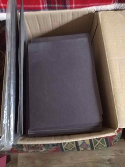 Photo of free Large quantity of black card (New Alresford SO24) #3