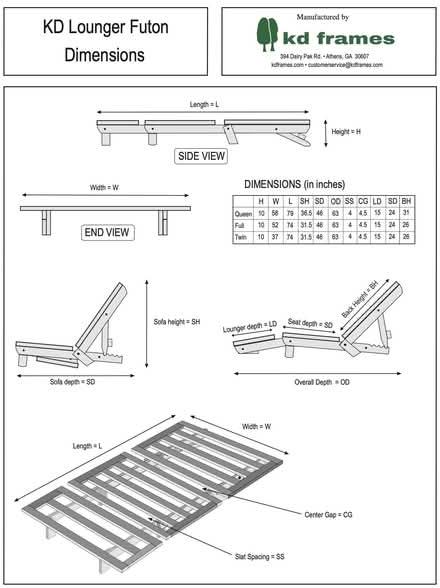 Photo of free KD twin sized futon frame (W. 77th Street/Col. & Amst.) #3