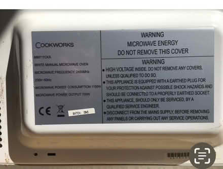 Photo of free 2 Microwave Ovens (Bryneglwys) #2