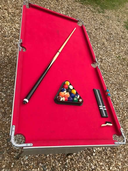 Photo of free Kids pool/snooker table (Bramber BN44) #1
