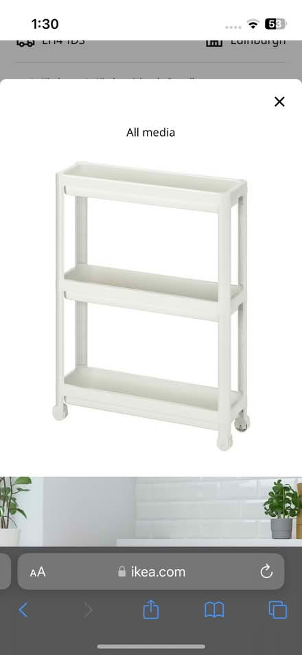 Photo of free 2 ikea vesken trolleys (Comely Bank EH4) #1