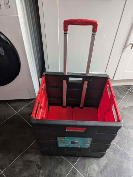 Photo of free Fold up trolley box on wheels (Barton-in-Fabis CP NG11) #2