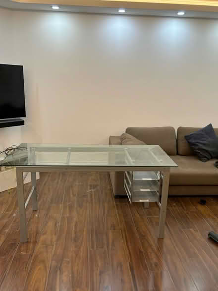Photo of free glass desk (Sw2 4dy) #1