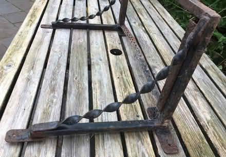 Photo of free Large Metal Wall Plant Holder (Torquay) #3