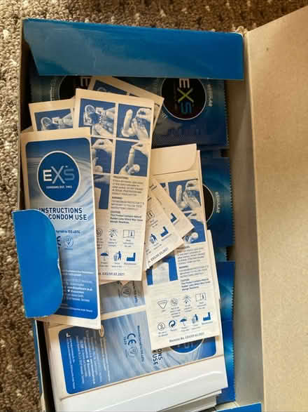 Photo of free condoms (Bournville Station) #1