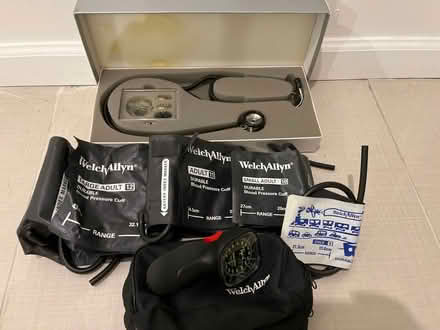 Photo of free Stethoscope & Blood Pressure Cuffs (Metropolitan - Lorimer Station) #1
