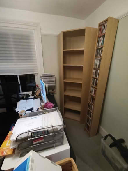 Photo of free Old school billy corner bookshelf (East Finchley, N2) #1