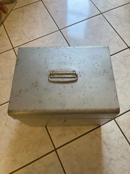 Photo of free Metal file cabinet (Right off route 40) #2