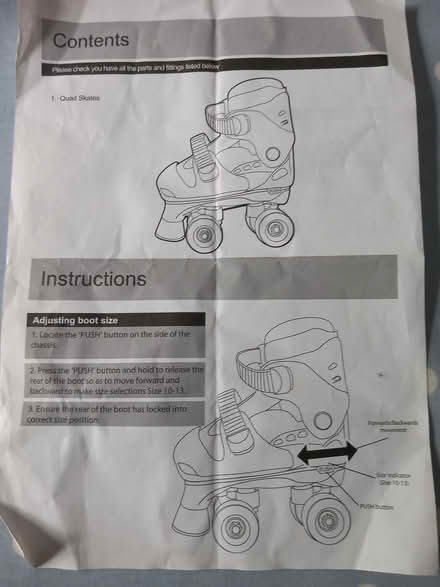 Photo of free Kids adjustable roller skates (Shrivenham SN6) #4