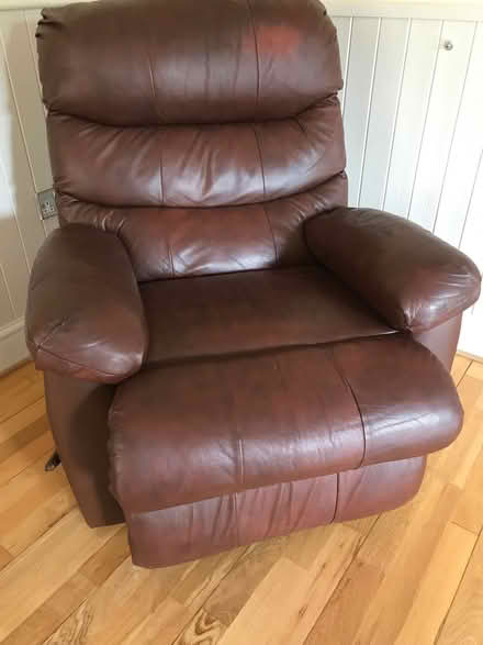 Photo of free Leather chair (Southminster CM0) #1