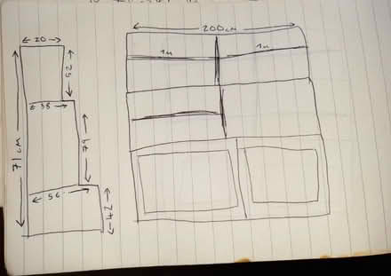 Photo of free Wall/TV unit (Popley RG24) #3