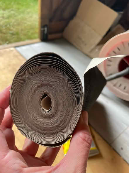 Photo of free Black wall paper and adhesive (RG9 Henley) #3