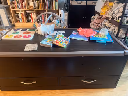 Photo of free Coffee table with storage (Columbia Heights) #2