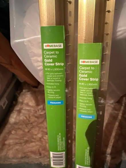 Photo of free Gold door bars. New (Windlesham GU20) #2