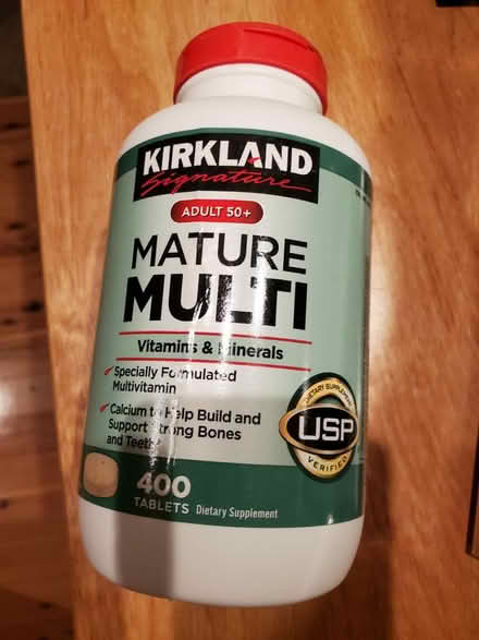 Photo of free Partial bottle Kirkland vitamins (SW Longmont) #1
