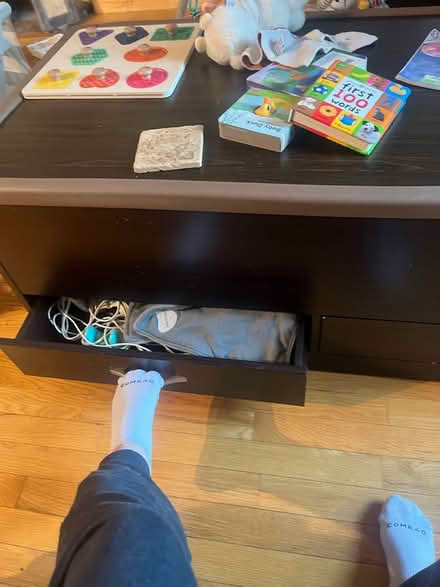 Photo of free Coffee table with storage (Columbia Heights) #1