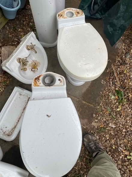 Photo of free Toilet x2 sink x2 shower tray (Exeter EX2 7) #3