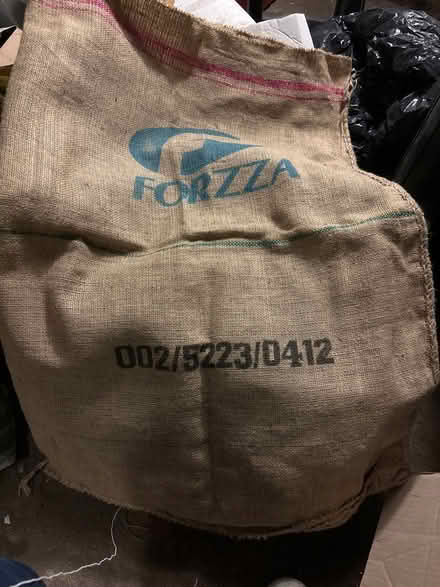 Photo of free Hessian coffee sacks (7) (Otley LS21) #4