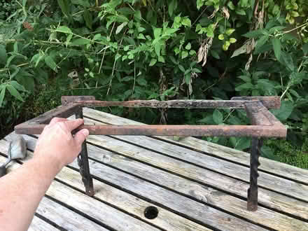 Photo of free Large Metal Wall Plant Holder (Torquay) #1