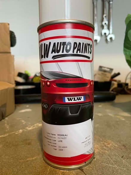 Photo of free Blue spray paint for VW/Audi (Aigburth, L17) #1