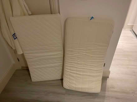 Photo of free 2x Cot mattress (Toton , Nottingham) #1