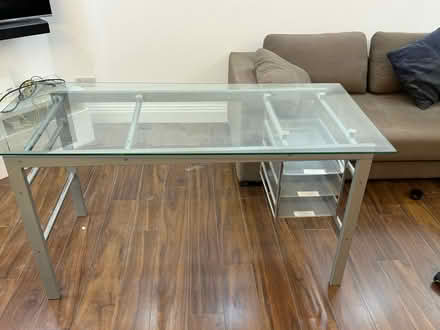 Photo of free glass desk (Sw2 4dy) #2