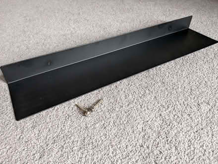 Photo of free Black metal shelf (Gorse Covert WA3) #1