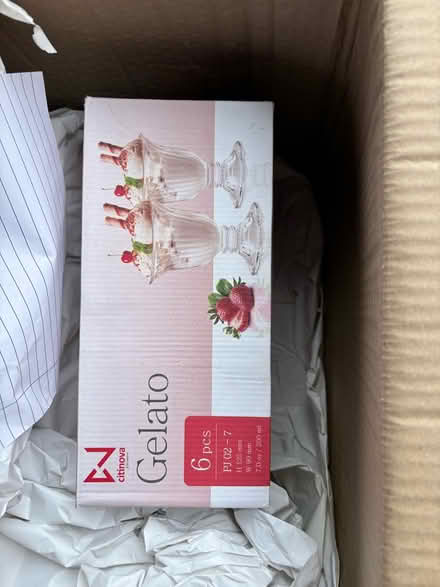 Photo of free 6x Gelato cups (new) (Sw20) #1