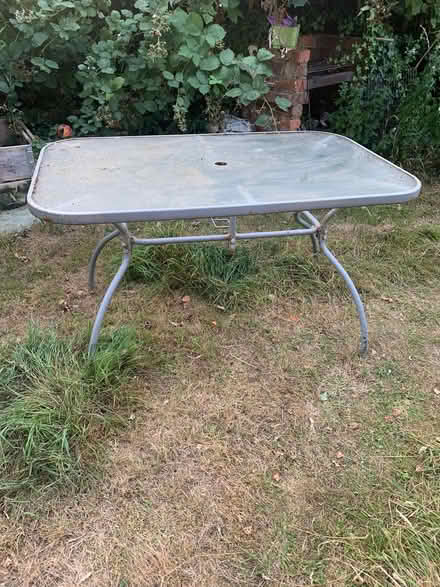 Photo of free Glass garden table (Clapham MK41) #1