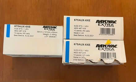 Photo of free Hearing aid batteries (Sevenoaks, near Station) #2