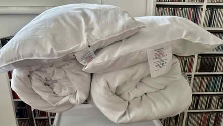 Photo of free Two bundles of twin bed pillow & 4.5 tog duvet with duvet & (Tunbridge Wells S. TN2) #4