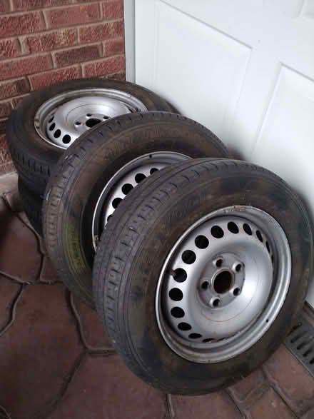 Photo of free Tyres on VW T5 rims (4) (Chawson WR9) #2