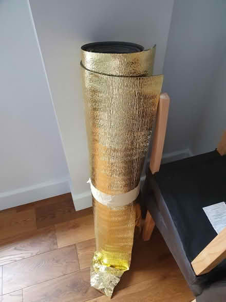 Photo of free Underlay - 5mm- gold lined (Borough Underground SE1) #1