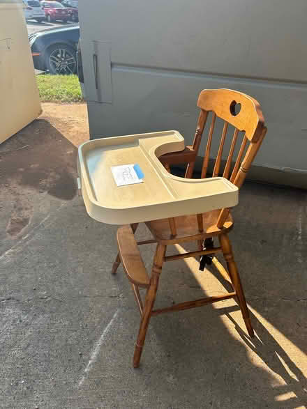 Photo of free Old high chair (Gastonia) #2