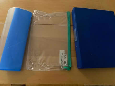 Photo of free Stationery - Plastic wallets and folders (Esher KT10) #1