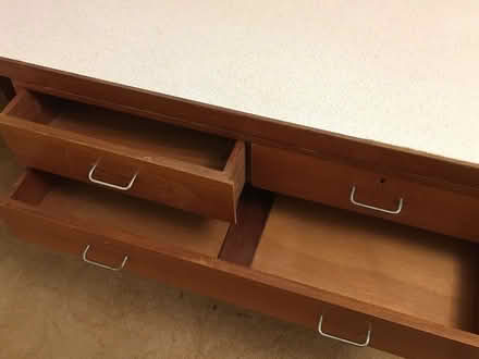 Photo of free Large Solid Wood 5 Draw Desk (Torquay) #2