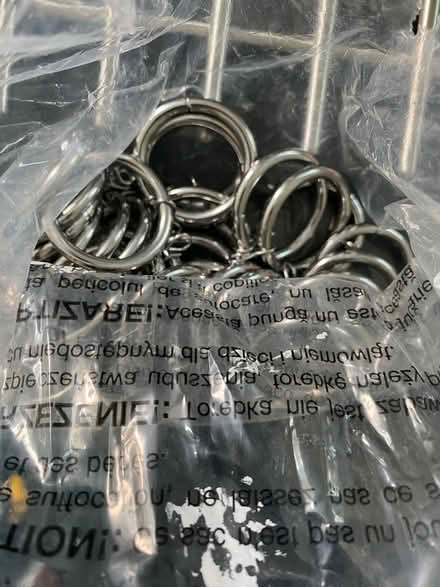 Photo of free Curtain pole hooks (Merstham, RH1) #1