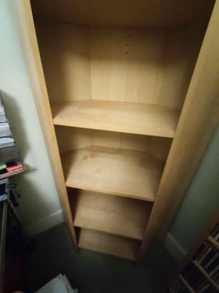 Photo of free Old school billy corner bookshelf (East Finchley, N2) #4